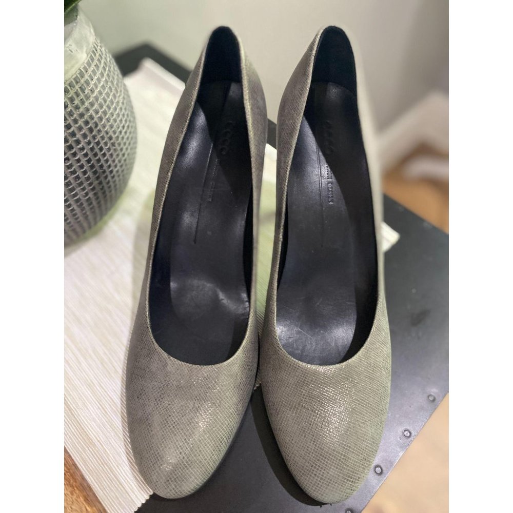 ECCO Sharon Saffy Shape 75 Leather Pump 41 - Picture 4 of 8